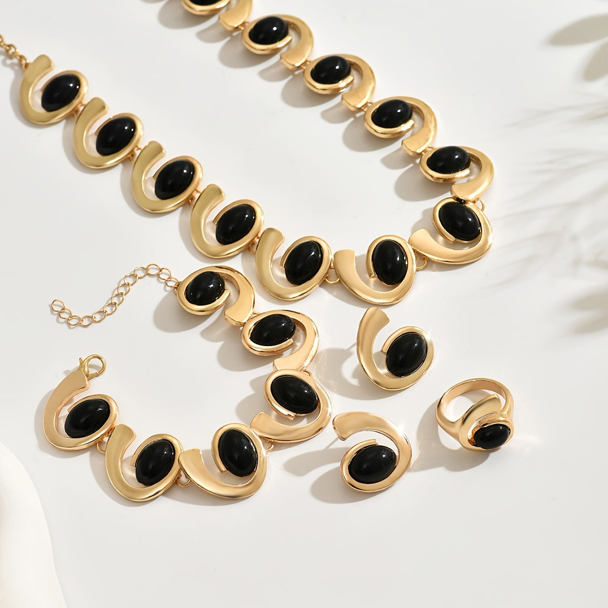 5 pièces Ensemble Élégant pour Quotidien ou Soirées
