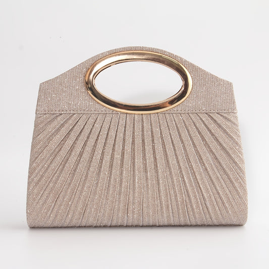 Sac à Dîner Tote Plissé Élégant pour Femme